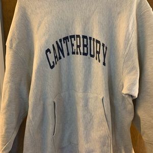 X large  grey hooded sweatshirt